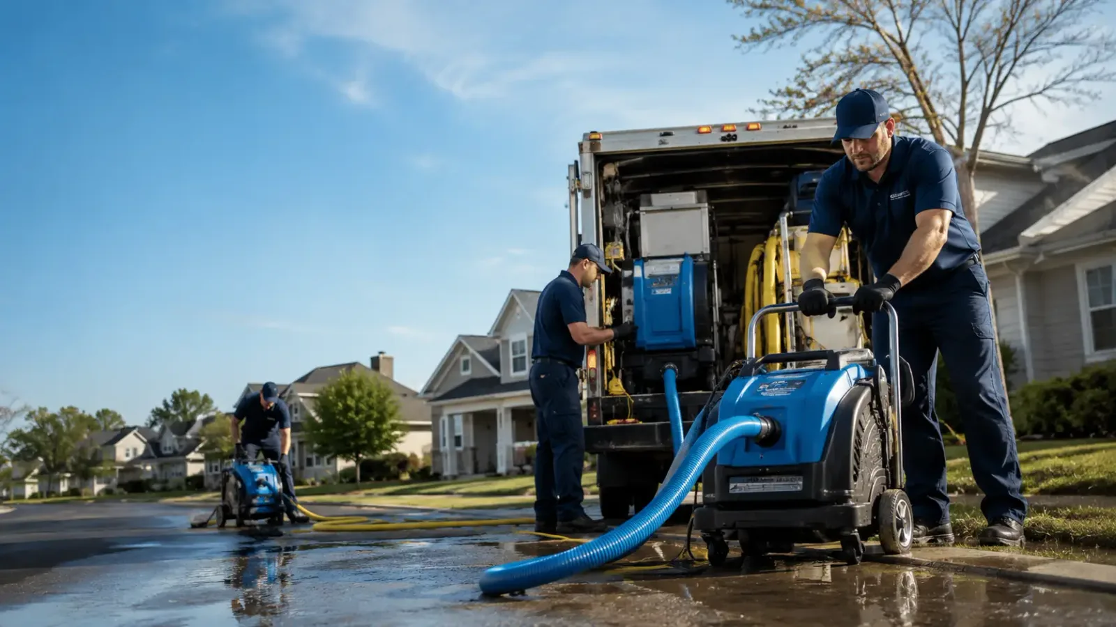 Flood Damage Cleanup in Blue Gap, AZ